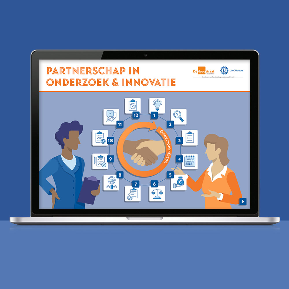 Jeanne Design • grafisch ontwerp interactieve PDF over partnerschap bij onderzoek en innovatie voor KCRU